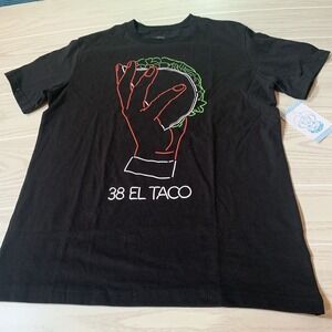 38‎ El Taco Naipes Mundial Black S Mens T-Shirt